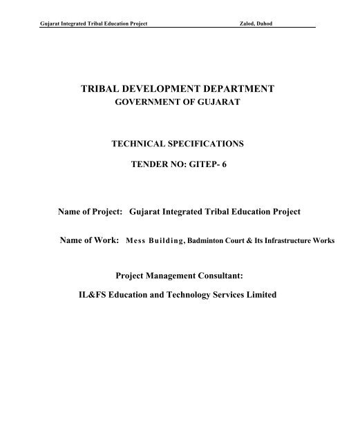 tribal development department - Vanbandhu Kalyan Yojana
