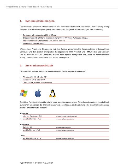 Einleitung - Tocco AG