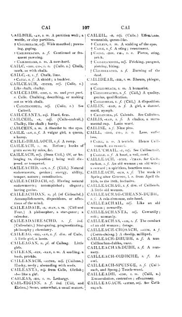 A dictionary of the Gaelic language, in two parts, I. Gaelic and ...