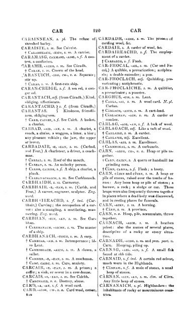 A dictionary of the Gaelic language, in two parts, I. Gaelic and ...