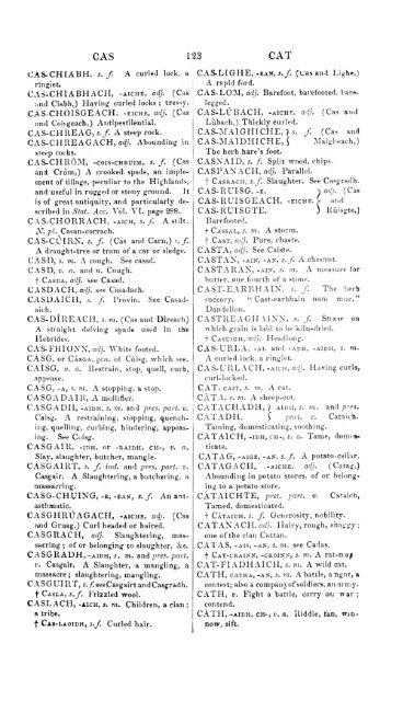 A dictionary of the Gaelic language, in two parts, I. Gaelic and ...