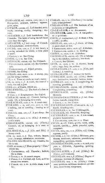 A dictionary of the Gaelic language, in two parts, I. Gaelic and ...