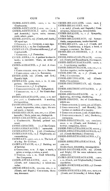 A dictionary of the Gaelic language, in two parts, I. Gaelic and ...