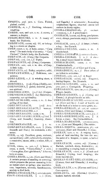 A dictionary of the Gaelic language, in two parts, I. Gaelic and ...