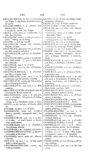 A dictionary of the Gaelic language, in two parts, I. Gaelic and ...