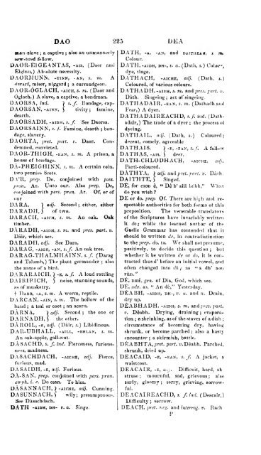 A dictionary of the Gaelic language, in two parts, I. Gaelic and ...