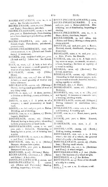 A dictionary of the Gaelic language, in two parts, I. Gaelic and ...