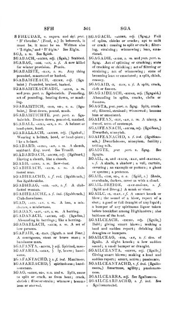 A dictionary of the Gaelic language, in two parts, I. Gaelic and ...