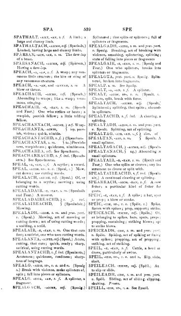 A dictionary of the Gaelic language, in two parts, I. Gaelic and ...