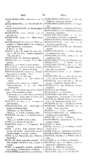 A dictionary of the Gaelic language, in two parts, I. Gaelic and ...