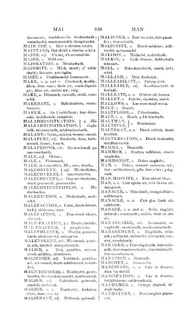 A dictionary of the Gaelic language, in two parts, I. Gaelic and ...