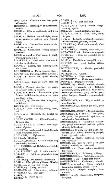 A dictionary of the Gaelic language, in two parts, I. Gaelic and ...