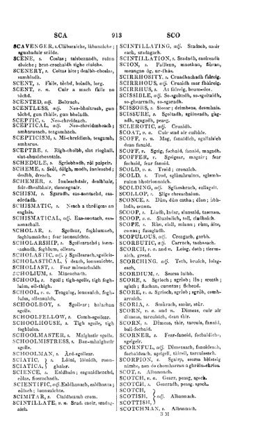 A dictionary of the Gaelic language, in two parts, I. Gaelic and ...