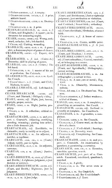 A dictionary of the Gaelic language, in two parts, I. Gaelic and ...