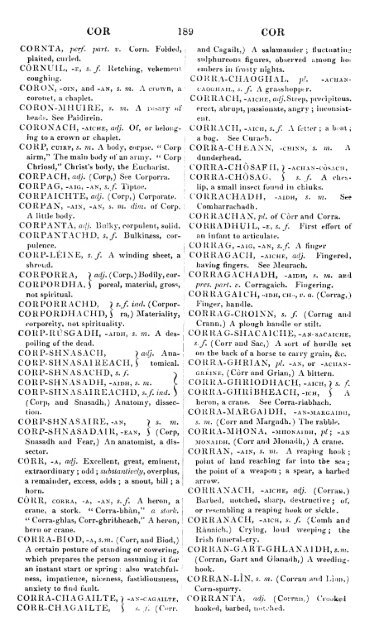 A dictionary of the Gaelic language, in two parts, I. Gaelic and ...