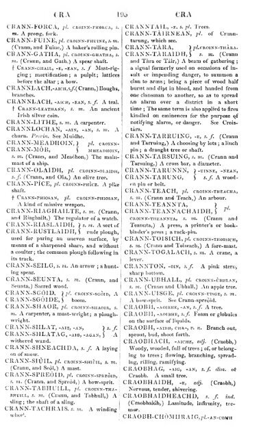 A dictionary of the Gaelic language, in two parts, I. Gaelic and ...