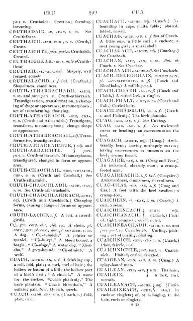 A dictionary of the Gaelic language, in two parts, I. Gaelic and ...