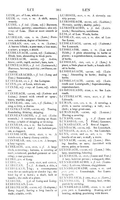 A dictionary of the Gaelic language, in two parts, I. Gaelic and ...