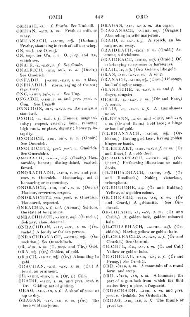 A dictionary of the Gaelic language, in two parts, I. Gaelic and ...