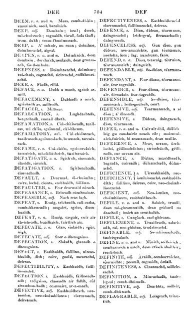 A dictionary of the Gaelic language, in two parts, I. Gaelic and ...