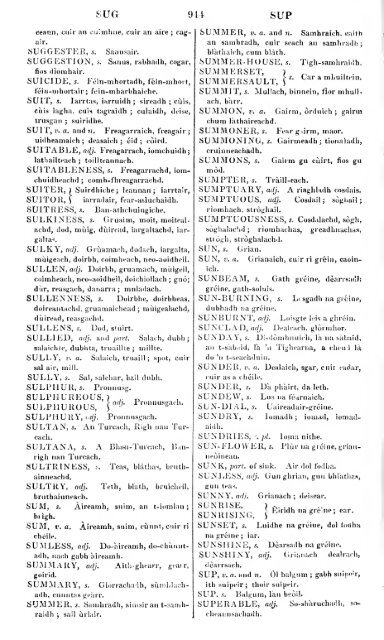 A dictionary of the Gaelic language, in two parts, I. Gaelic and ...