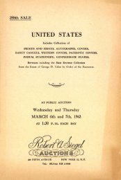 258-United States Proofs and Essays, Autographs, Covers, Fancy ...