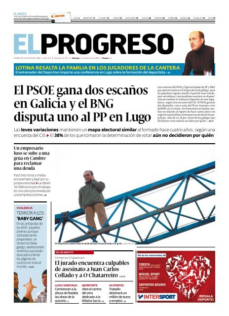 El PSOE gana dos escaños en Galicia y el BNG disputa uno al PP ...