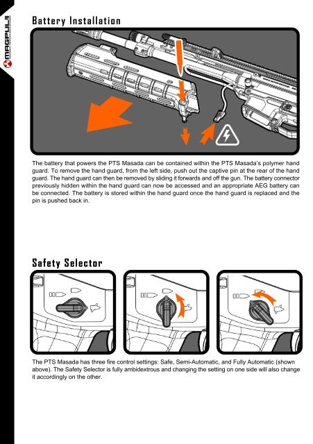 Magpul PTS Masada ACR Manual - Greek Airsoft