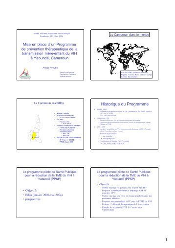 Prévention de la transmission mère-enfant (TME) - Infectiologie