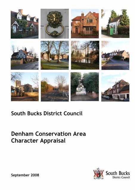 Denham Conservation Area Character Appraisal September 2008 in