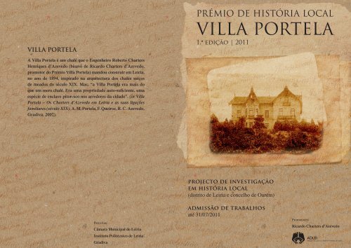 villa portela - ADLEI - Associação para o Desenvolvimento de Leiria