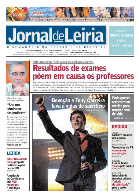 Jornal de Leiria - Balcão + simplificou vida aos cidadãos de Leiria