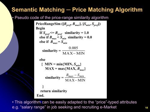 Semantic Matching - University of New Brunswick