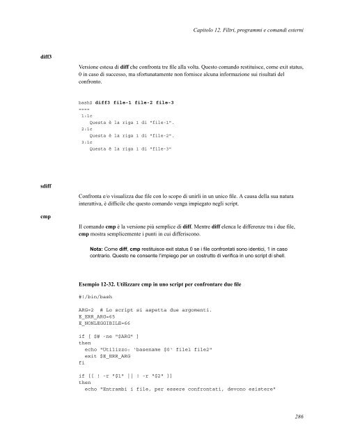 Guida avanzata di scripting Bash - Portale Posta DMI