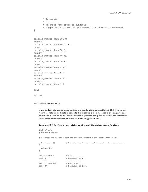 Guida avanzata di scripting Bash - Portale Posta DMI