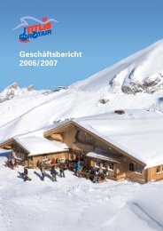 Geschäftsbericht 2006/2007 - Titlis