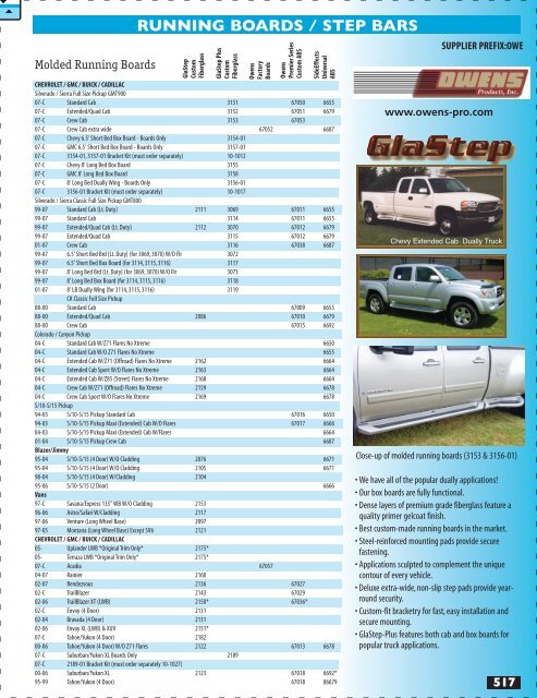 fits 98-01 Dodge Ram Extended//Club Cab Short Bed Chrome Rocker Panel Trim 5 3//4/"