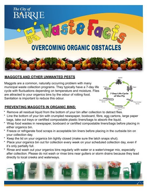 Overcoming Organics Obstacles - City of Barrie