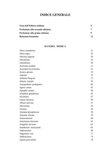 Materia medica sinottica - vol.2 - Edizioni Salus Infirmorum