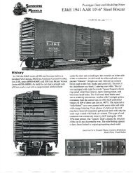 MK.13 - Sunshine Models HO scale resin freight car kits