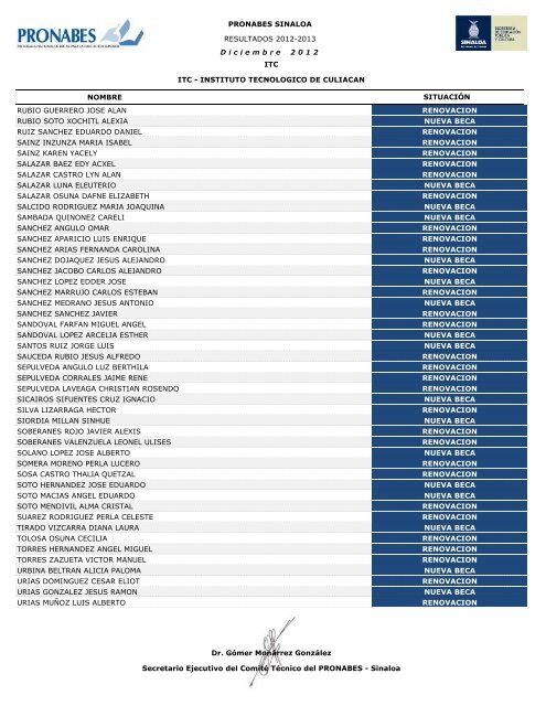 resultados - Sepyc.gob.mx