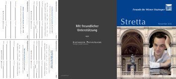 drama queen - Freunde der Wiener Staatsoper