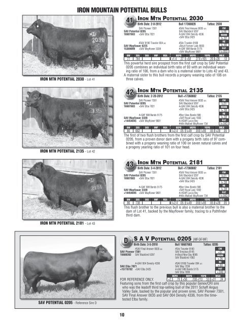 download sale catalog - Iron Mountain Cattle Co.