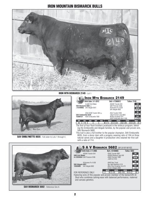 download sale catalog - Iron Mountain Cattle Co.