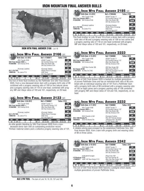 download sale catalog - Iron Mountain Cattle Co.