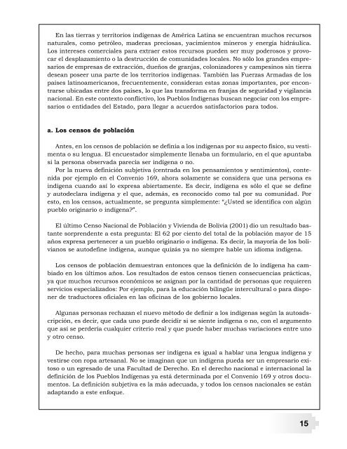 Derechos Indígenas Derechos Indígenas - Fondo Indígena