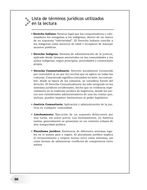 Derechos Indígenas Derechos Indígenas - Fondo Indígena