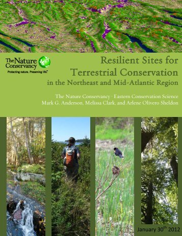 Resilient Sites for Terrestrial Conservation in the Northeast - CAKE