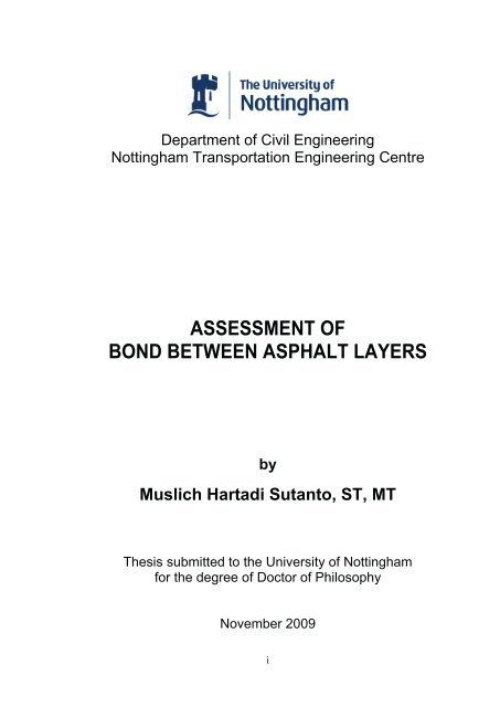 nottingham thesis submission