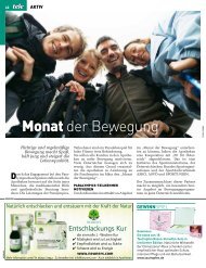 Monat der Bewegung